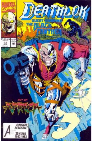 Deathlok (2nd Series) 22 published by Marvel with cover art by Kevin Kobasic