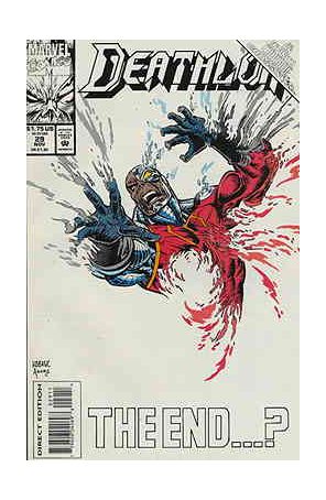 Deathlok (2nd Series) 29 published by Marvel with cover art by Kevin Kobasic
