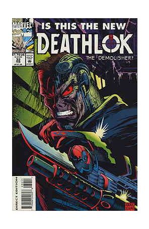Deathlok (2nd Series) 32 published by Marvel with cover art by Kevin Kobasic