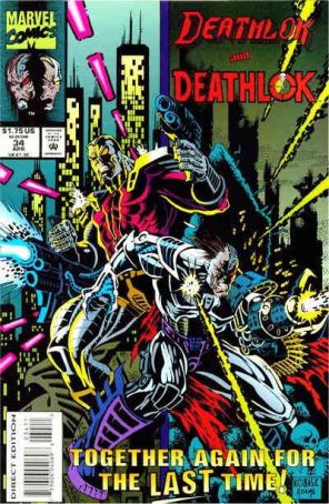 Deathlok (2nd Series) 34 published by Marvel