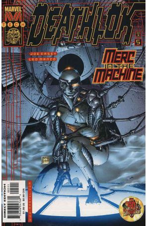Deathlok (3rd series) 5 published by Marvel with cover art by Leonardo Manco