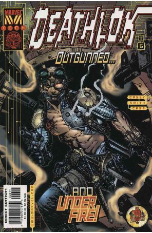 Deathlok (3rd series) 6 published by Marvel with cover art by Leonardo Manco