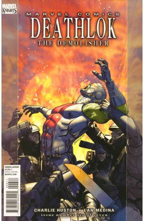 Deathlok (4th Series) 6 published by Marvel with cover art by Brandon Peterson