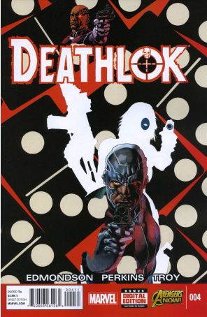 Deathlok (5th Series) 4 published by Marvel with cover art by Michael Perkins