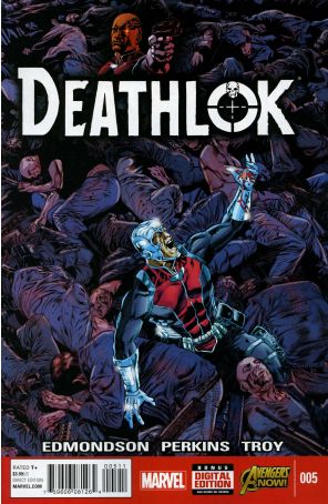 Deathlok (5th Series) 5 published by Marvel with cover art by Michael Perkins