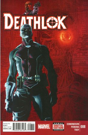 Deathlok (5th Series) 8 published by Marvel with cover art by Michael Perkins