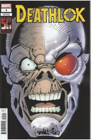 Deathlok 50th Anniversary Special 1C published by Marvel with cover art by Frank Miller