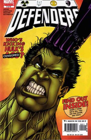 Defenders (3rd Series) 2 published by Marvel with cover art by Kevin Maguire