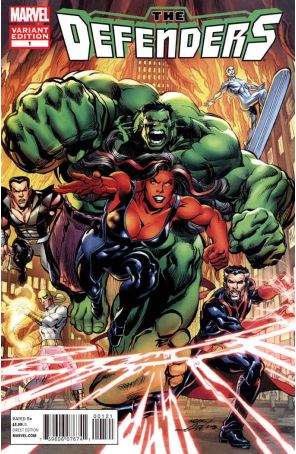 Defenders (4th Series) 1A published by Marvel with cover art by Neal Adams