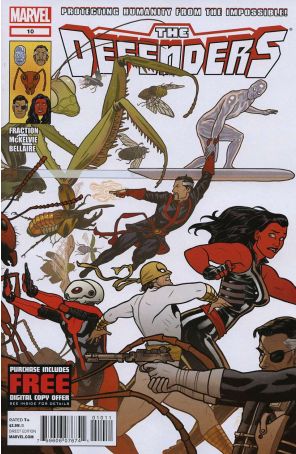 Defenders (4th Series) 10 published by Marvel with cover art by Joe Quinones