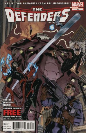 Defenders (4th Series) 11 published by Marvel with cover art by Terry Dodson