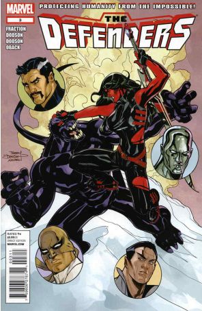Defenders (4th Series) 3 published by Marvel with cover art by Terry Dodson