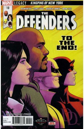Defenders (5th Series) 10 published by Marvel with cover art by David Marquez
