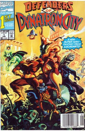 Defenders of Dynatron City 1 (Newsstand) published by Marvel