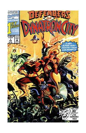 Defenders of Dynatron City 1 published by Marvel
