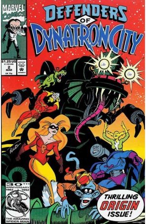 Defenders of Dynatron City 2 published by Marvel