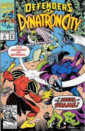 Defenders of Dynatron City 4 published by Marvel