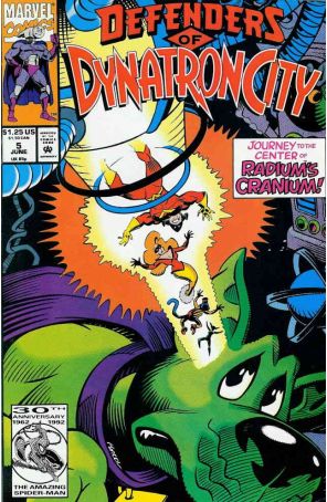Defenders of Dynatron City 5 published by Marvel