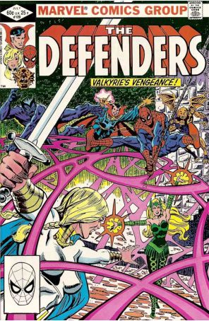 The Defenders 109 published by Marvel with cover art by Al Milgrom