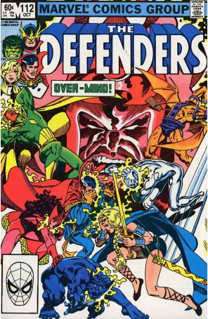 The Defenders 112 published by Marvel with cover art by Brent Anderson