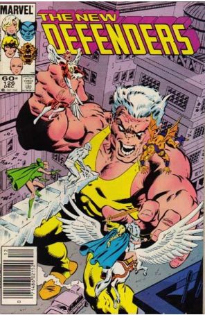 The Defenders 126 (Newsstand) published by Marvel with cover art by Mike Zeck