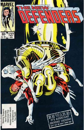 The Defenders 127 published by Marvel with cover art by Mike Zeck