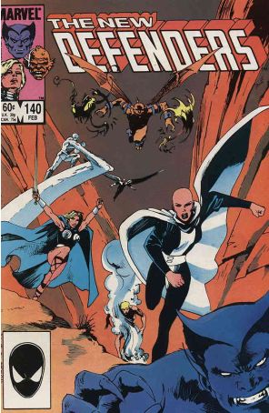 The Defenders 140 published by Marvel with cover art by Mark Badger