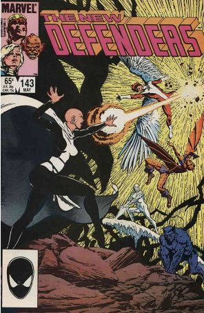 The Defenders 143 published by Marvel with cover art by Brent Anderson