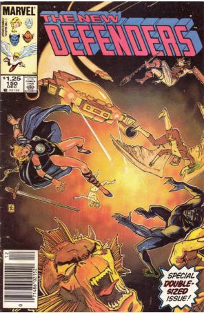 The Defenders 150 (Newsstand) published by Marvel with cover art by Frank Cirocco