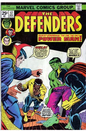 The Defenders 17 (with Marvel Value Stamp) published by Marvel with cover art by Ron Wilson