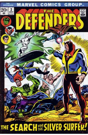 The Defenders 2 published by Marvel with cover art by Sal Buscema