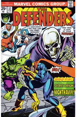 The Defenders 32 (Mark Jewelers) published by Marvel with cover art by Gil Kane
