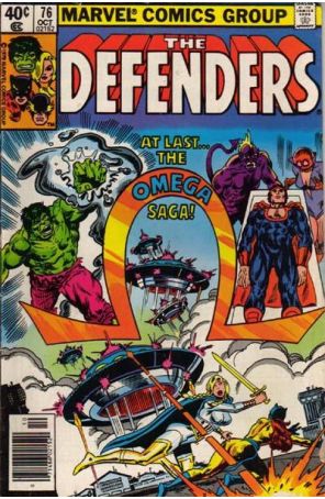 The Defenders 76 (Newsstand) published by Marvel