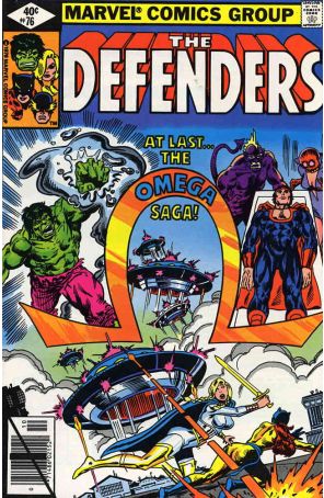 The Defenders 76 published by Marvel