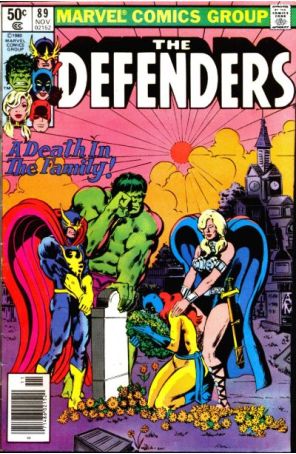 The Defenders 89 (Newsstand) published by Marvel