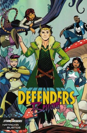 Defenders: Beyond 1A published by Marvel with cover art by Natacha Bustos