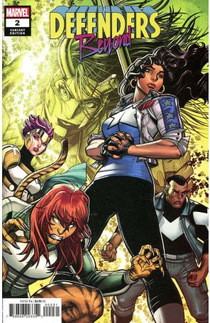Defenders: Beyond 2B published by Marvel with cover art by Nick Bradshaw
