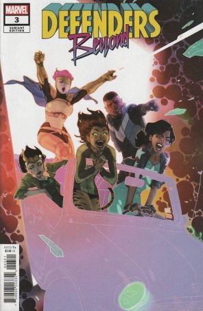 Defenders: Beyond 3A published by Marvel with cover art by Ben Caldwell