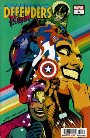 Defenders: Beyond 4 published by Marvel with cover art by Javier Rodriguez