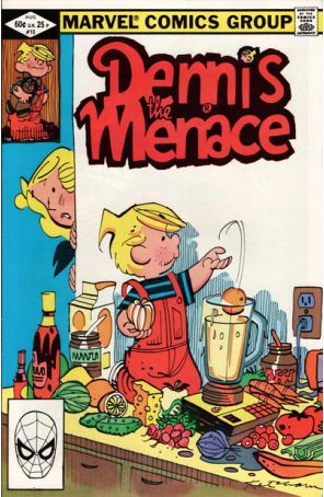 Dennis the Menace (Marvel) 10 published by Marvel with cover art by Hank Ketcham
