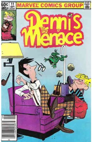 Dennis the Menace (Marvel) 11 (Newsstand) published by Marvel