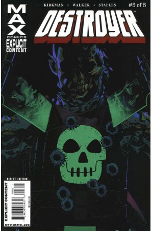 Destroyer (MAX) 5 published by Marvel with cover art by Jason Pearson