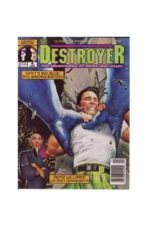 Destroyer (Magazine) 4 (Newsstand) published by Marvel with cover art by Mark Texiera