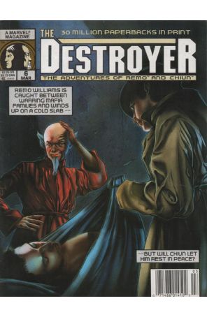 Destroyer (Magazine) 6 (Newsstand) published by Marvel with cover art by Paul Mounts