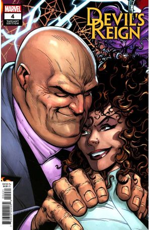 Devil's Reign (Marvel) 4B published by Marvel with cover art by Nick Bradshaw