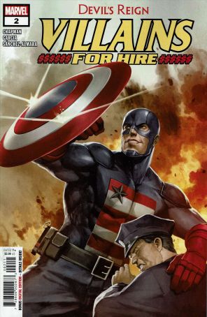 Devil's Reign: Villains For Hire 2 published by Marvel with cover art by Marco Checchetto