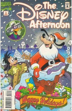 The Disney Afternoon 3 (with card) published by Marvel with cover art by Rick Stasi