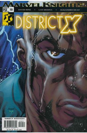 District X 10 published by Marvel with cover art by Tom Raney