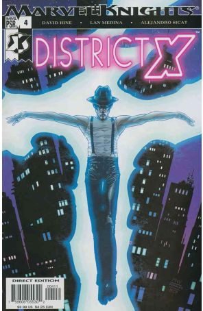 District X 4 published by Marvel with cover art by Steve McNiven