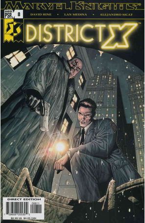 District X 8 published by Marvel with cover art by Steve McNiven